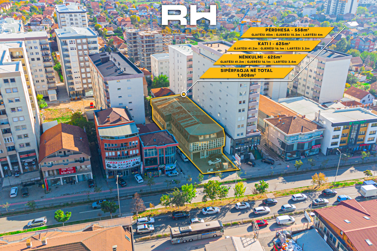 Property 1808m² for sale in Fushë Kosovë