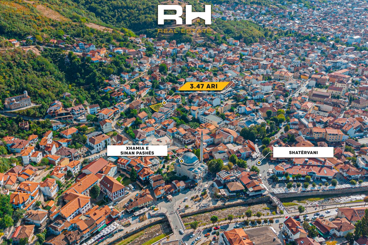 Terreno 3,47 ares en venta en Prizren
