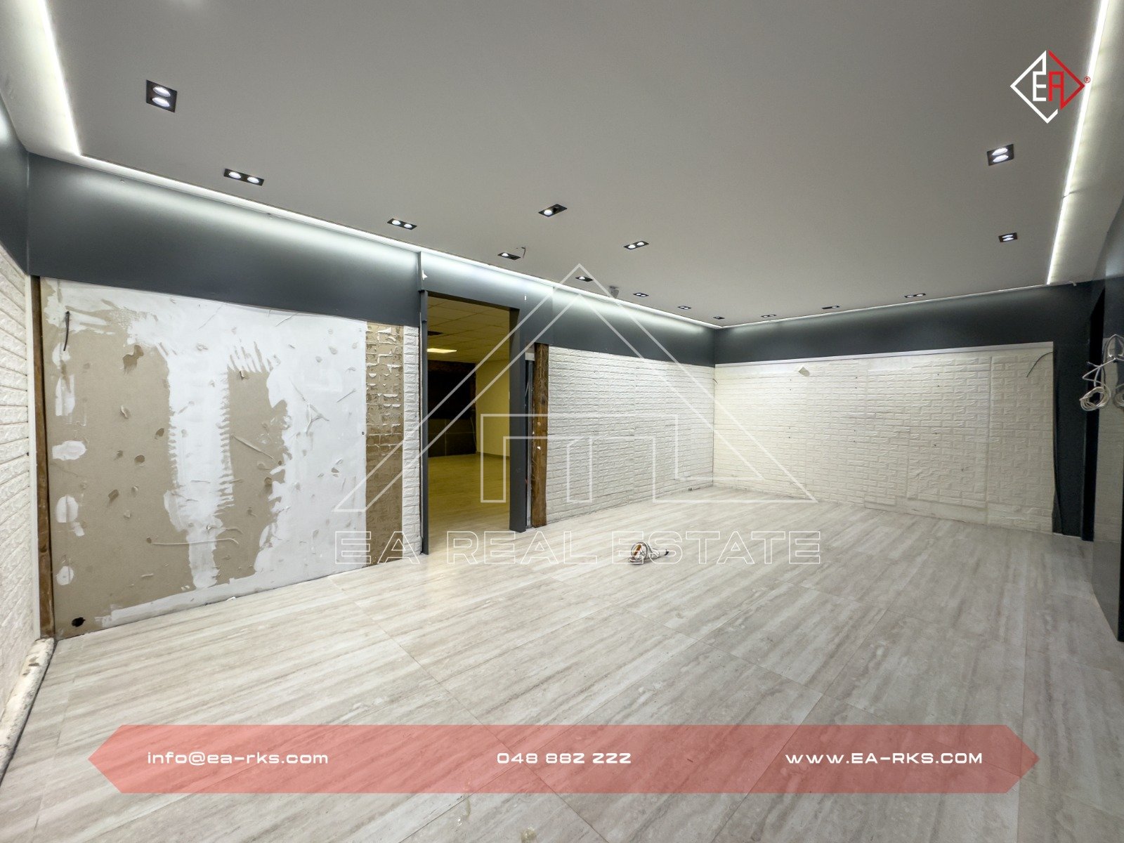 Commercial space for rent – Çagllavicë (near the roundabout, close to spar market)
