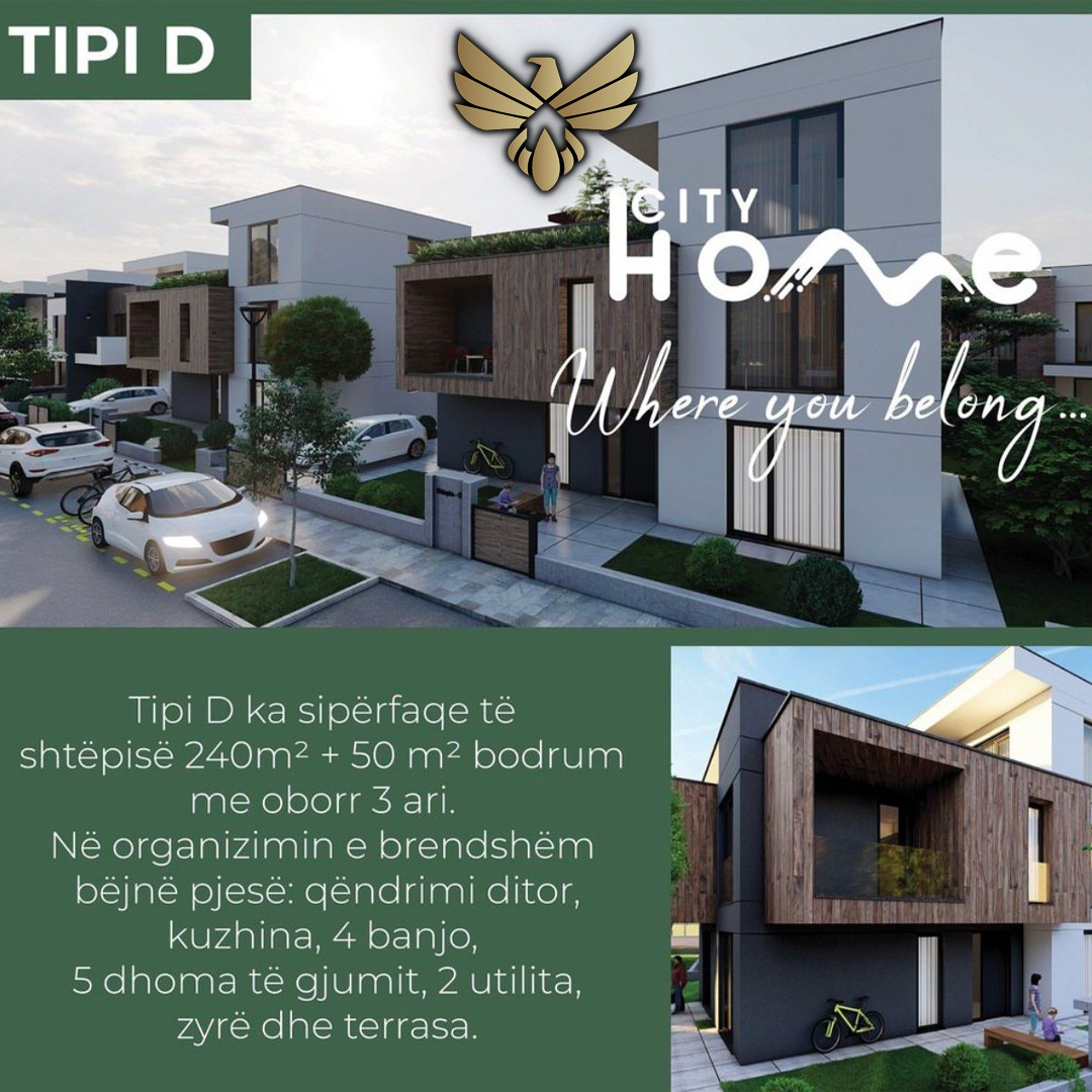 Shtëpi në shitje city home Mati 1