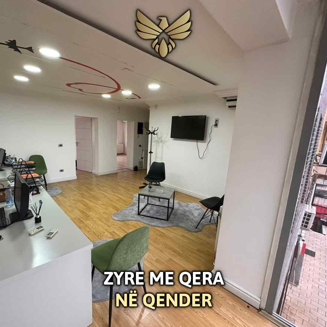 Zyre me qera në qender