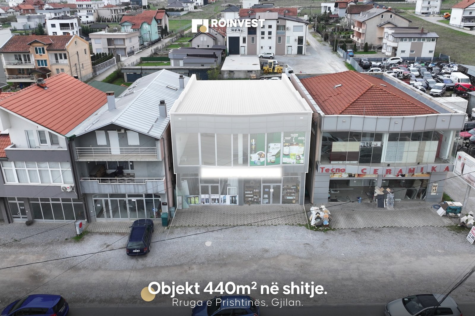 For sale: 440m² property built on a 4.9 ari parcel!
