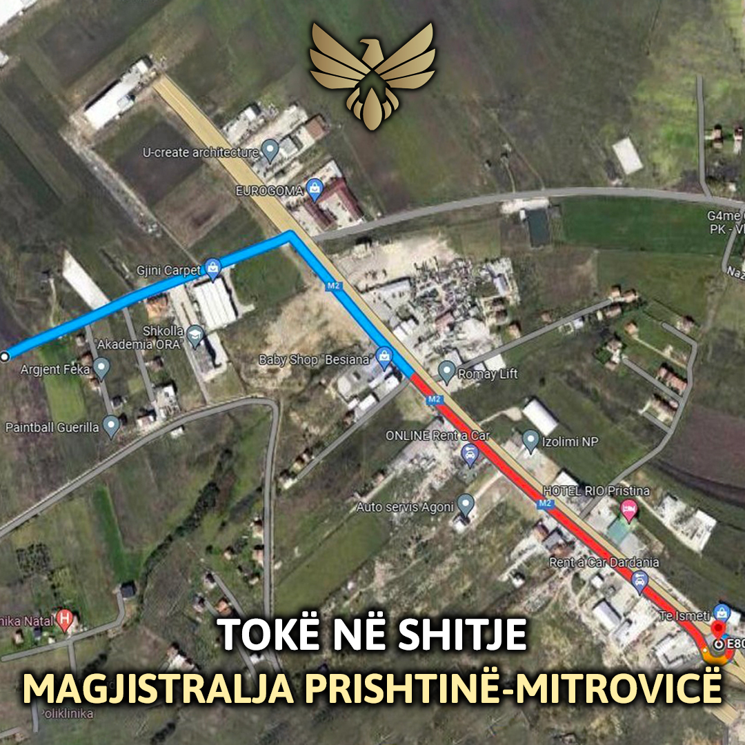 Terra em venda magistral Pristina-Mitrovica