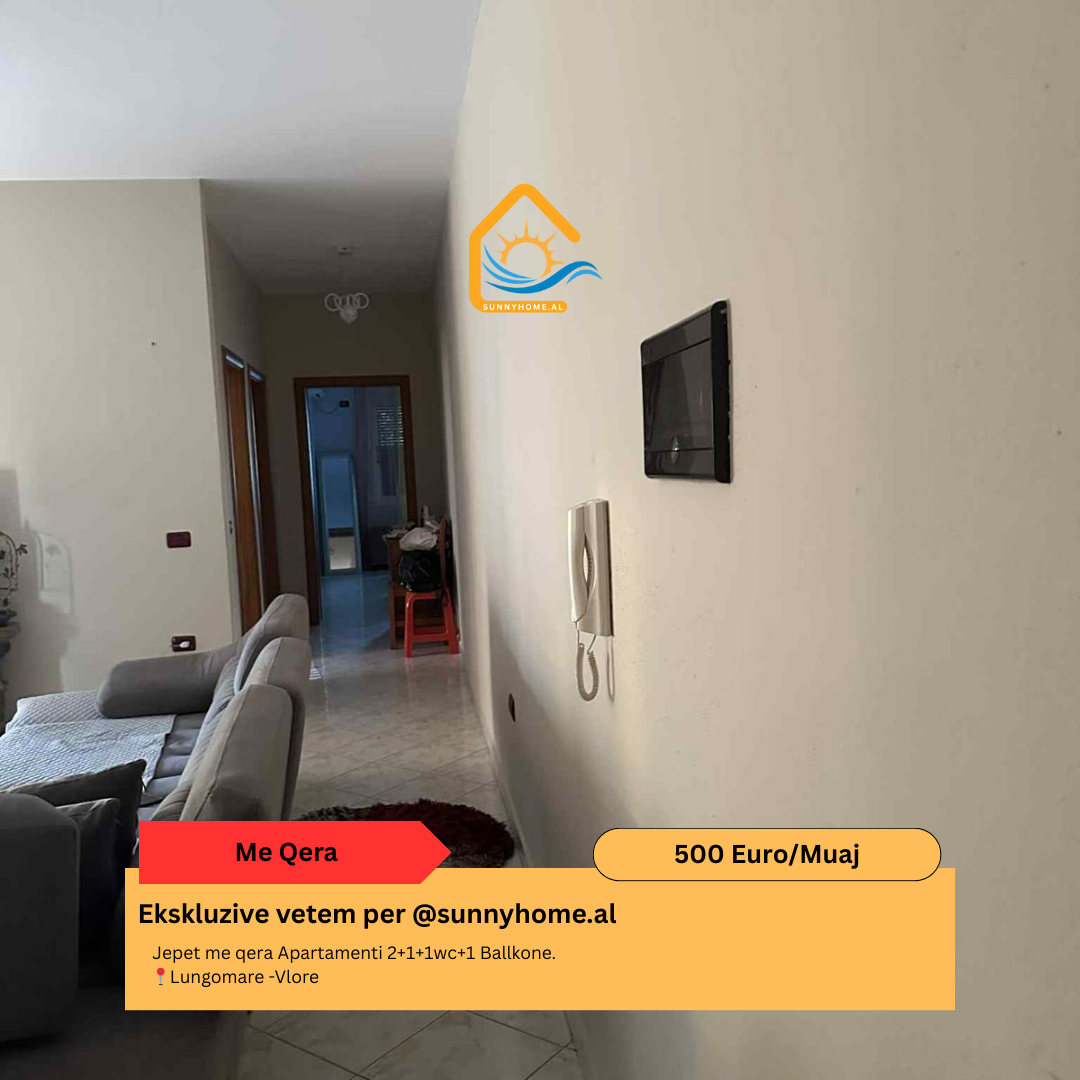 ‼️ esclusivo a Vlorë per @sunnyhome.al ‼️ affitto: Appartamento 2+1+1wc+balcone. Lungomare - Vlorë prezzo: 500 euro/mese (6)