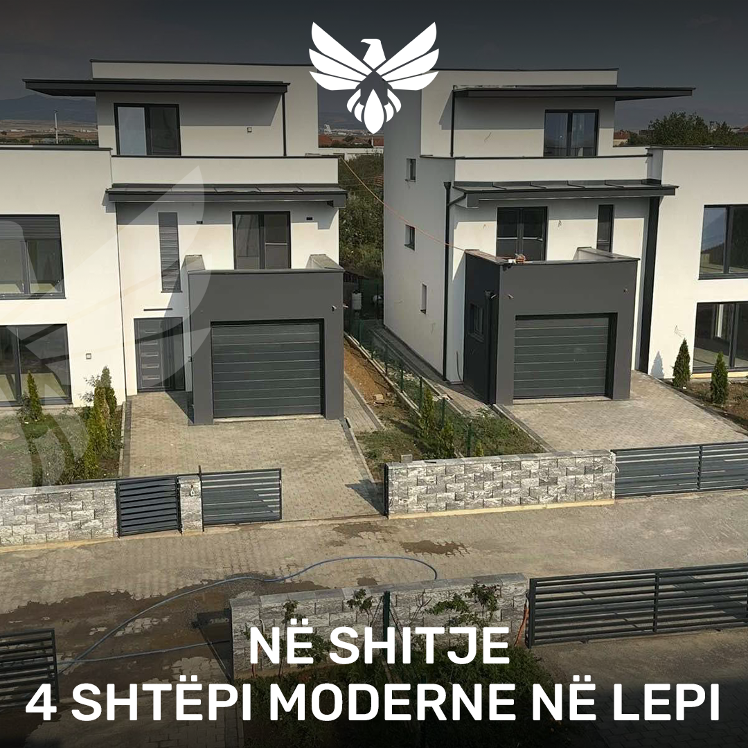Oferecido para venda – 4 casas modernas em lepi
