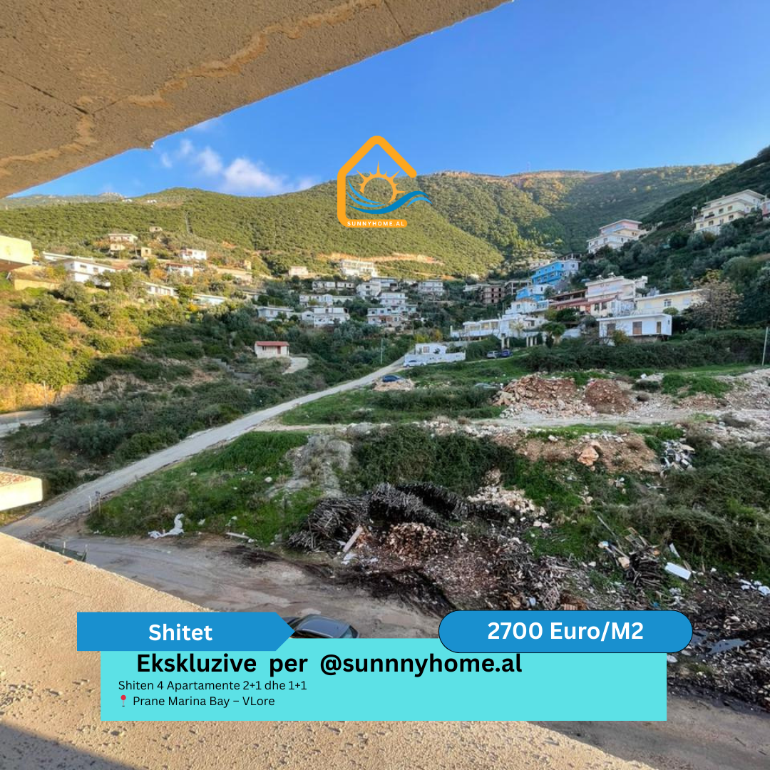 ‼️ exklusiv in Vlorë ‼️ zu verkaufen 4 apartments 2+1 und 1+1 in der nähe von marina bay – Vlorë preis: 2700 euro/m²