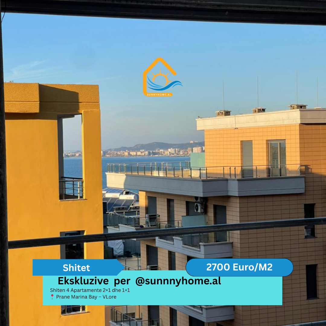 ‼️ exklusiv in Vlorë ‼️ zu verkaufen 4 apartments 2+1 und 1+1 in der nähe von marina bay – Vlorë preis: 2700 euro/m² (2)