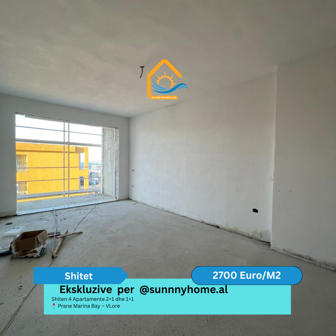 ‼️ exklusiv in Vlorë ‼️ zu verkaufen 4 apartments 2+1 und 1+1 in der nähe von marina bay – Vlorë preis: 2700 euro/m² (3)