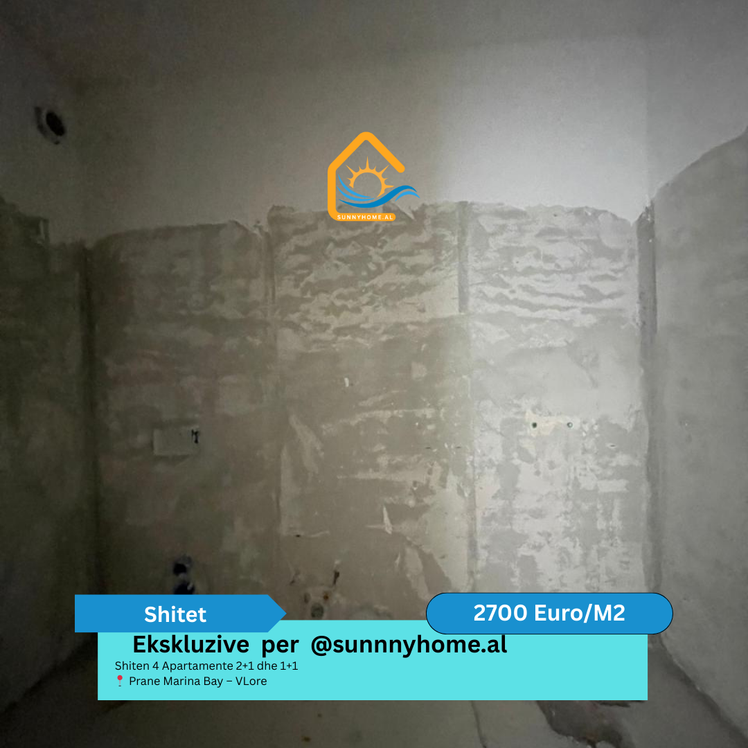 ‼️ exklusiv in Vlorë ‼️ zu verkaufen 4 apartments 2+1 und 1+1 in der nähe von marina bay – Vlorë preis: 2700 euro/m² (4)