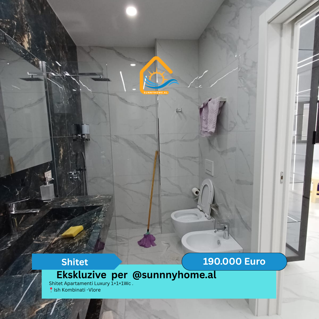 Exklusiv in Vlora für @sunnyhome.al zum verkauf luxuswohnung 1+1+1wc. Ehemaliges büro - Vlora preis: 190.000 euro (7)