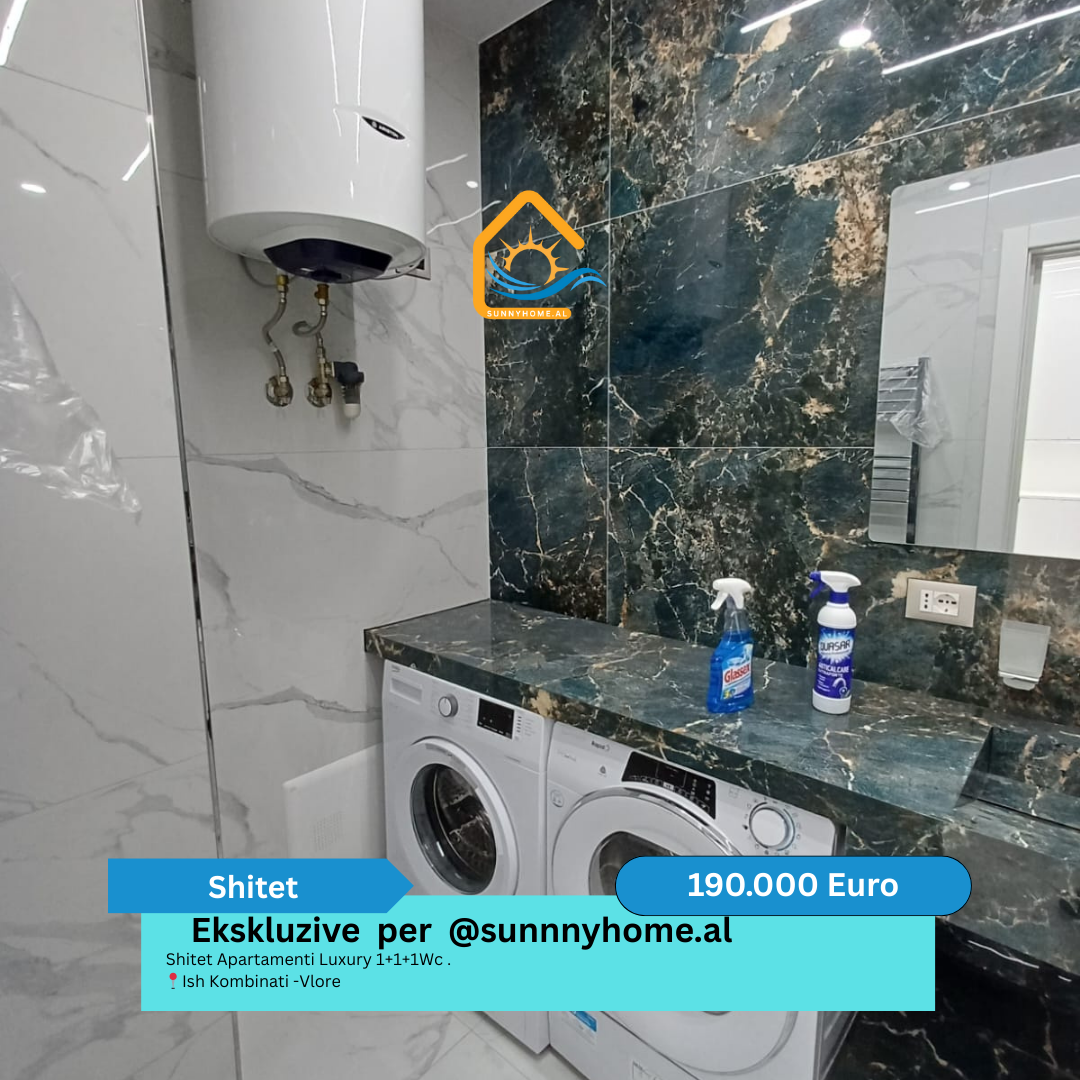 Exklusiv in Vlora für @sunnyhome.al zum verkauf luxuswohnung 1+1+1wc. Ehemaliges büro - Vlora preis: 190.000 euro (8)