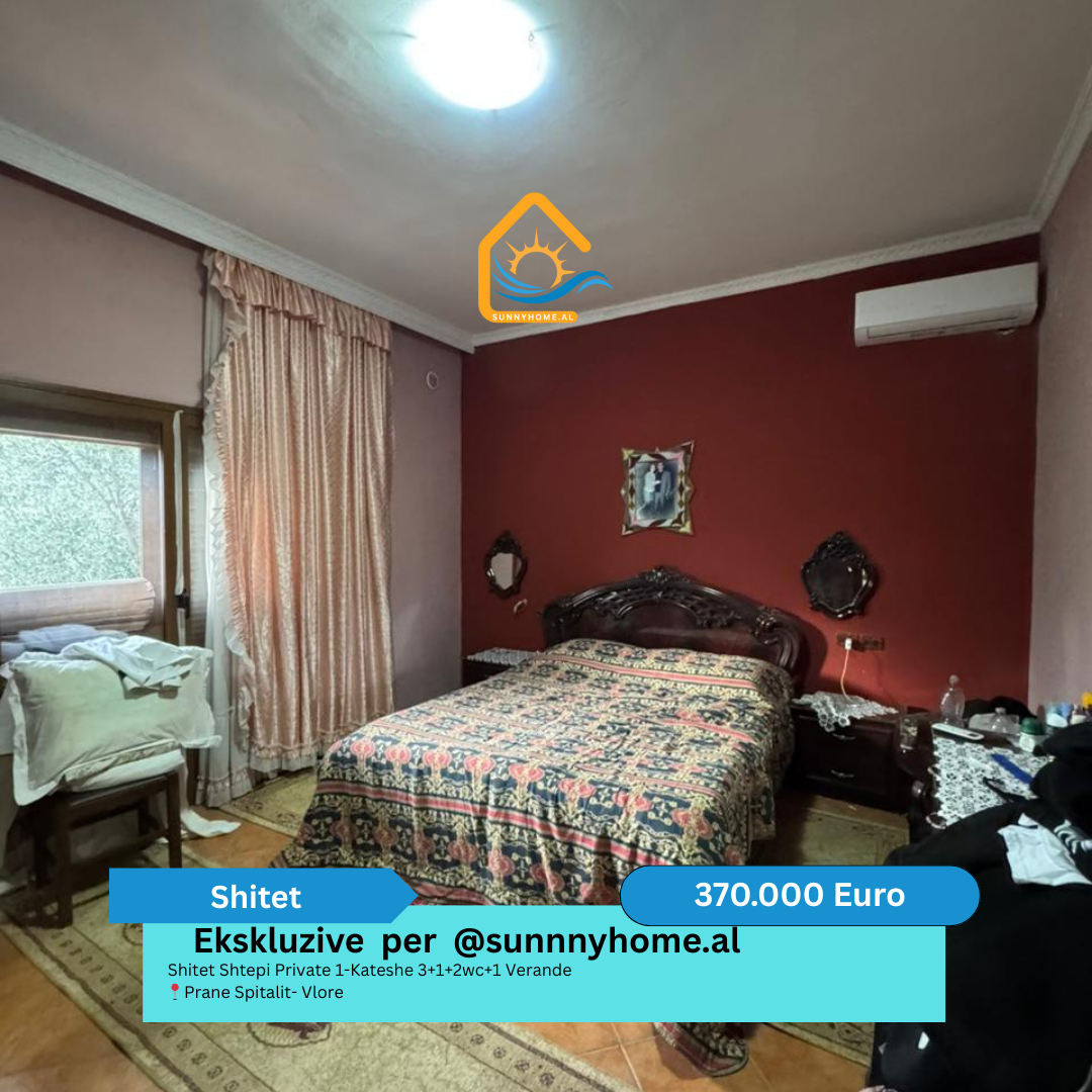 ‼️ exclusivo solo para @sunnyhome.al ‼️ casa privada de 1 planta en venta 3+1+2wc+1 veranda cerca del hospital - Vlorë precio - 370.000 euros (5)