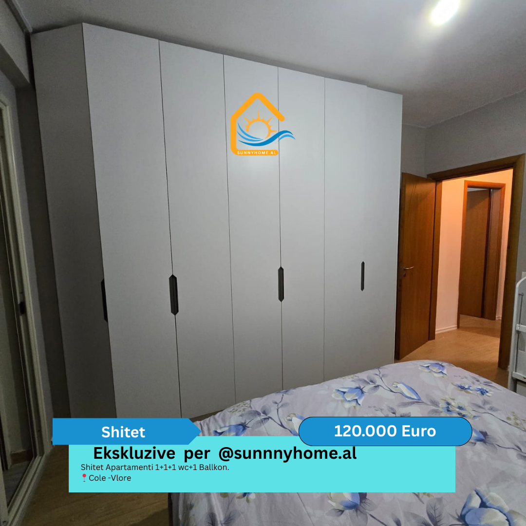 ‼️ exclusivo en vlore para @sunnyhome.al ‼️ apartamento en venta 1+1+1 wc+1 balcón. Cole -vlore precio: 120.000 euros (7)