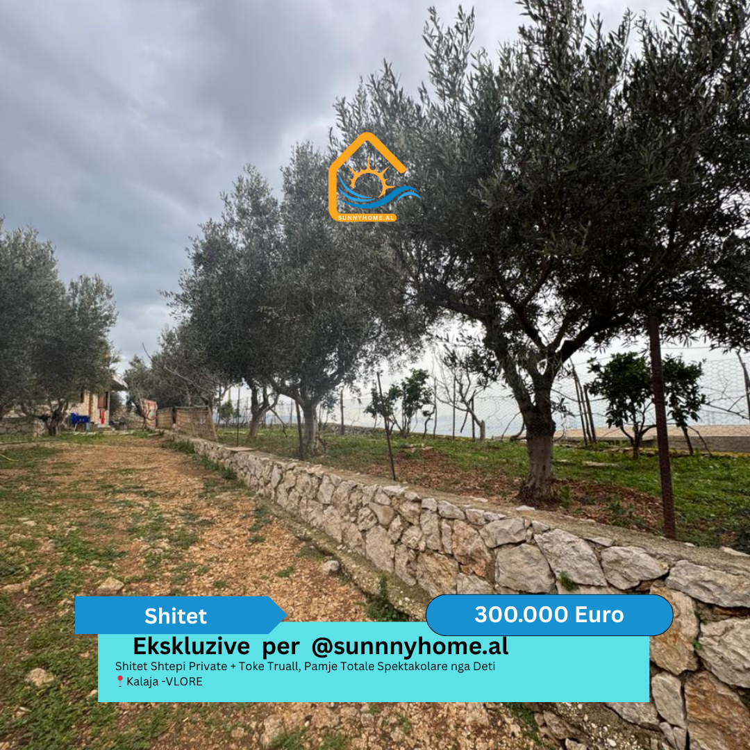 ‼️ esclusivo a vlore @sunnyhome.al ‼️ casa privata + terreno, vista totale spettacolare sul mare kalaja - vlore prezzo: 300.000 euro (non negoziabile) (8)