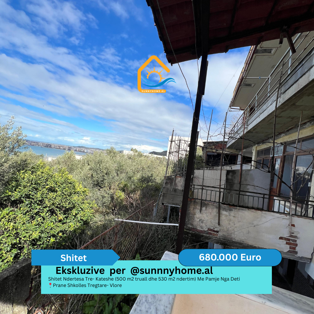 Esclusivo a vlore!! @sunnyhome.al casa in vendita - edificio di 4 piani (500 m² di terreno e 530 m² di costruzione) con vista mare vicino alla scuola commerciale - vlore prezzo - 680.000 euro (trattabile) (6)