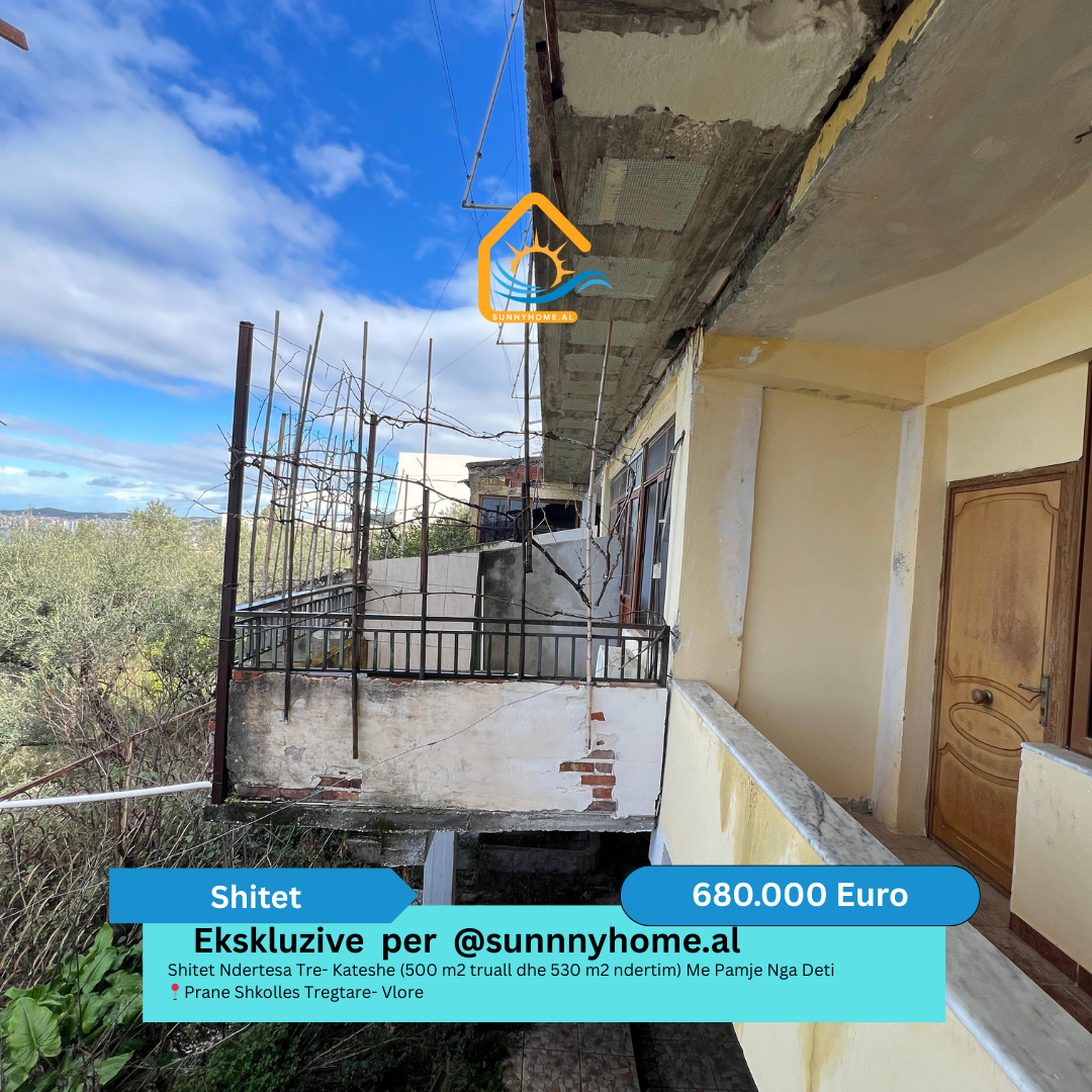 Esclusivo a vlore!! @sunnyhome.al casa in vendita - edificio di 4 piani (500 m² di terreno e 530 m² di costruzione) con vista mare vicino alla scuola commerciale - vlore prezzo - 680.000 euro (trattabile) (8)