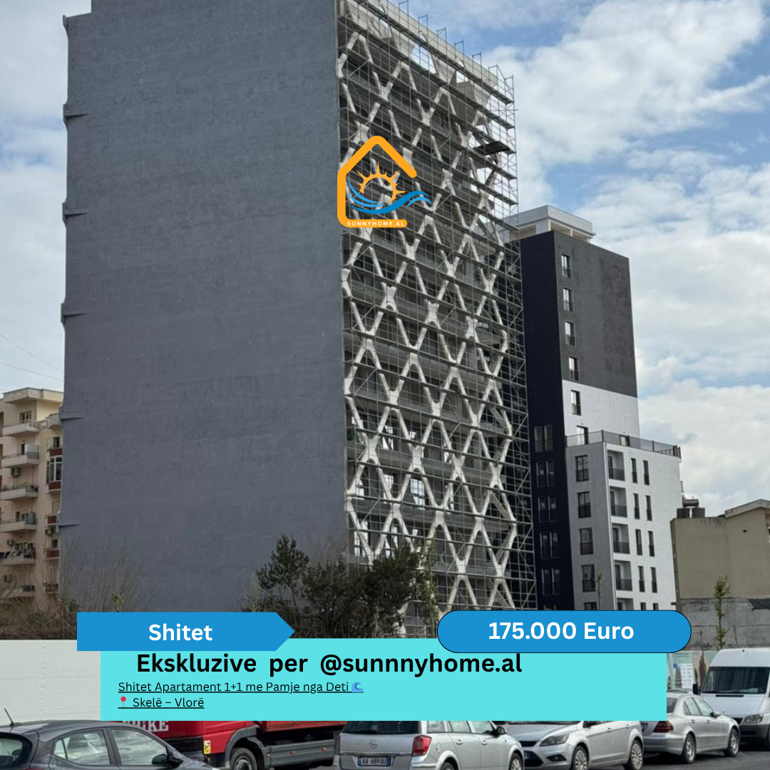 ‼️ esclusivo a Vlorë per @sunnyhome.al ‼️ appartamento 1+1 con vista mare skelë – Vlorë prezzo: 175.000 euro (3)