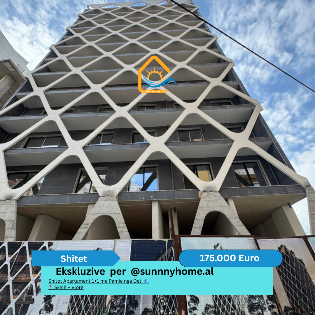 ‼️ esclusivo a Vlorë per @sunnyhome.al ‼️ appartamento 1+1 con vista mare skelë – Vlorë prezzo: 175.000 euro (4)
