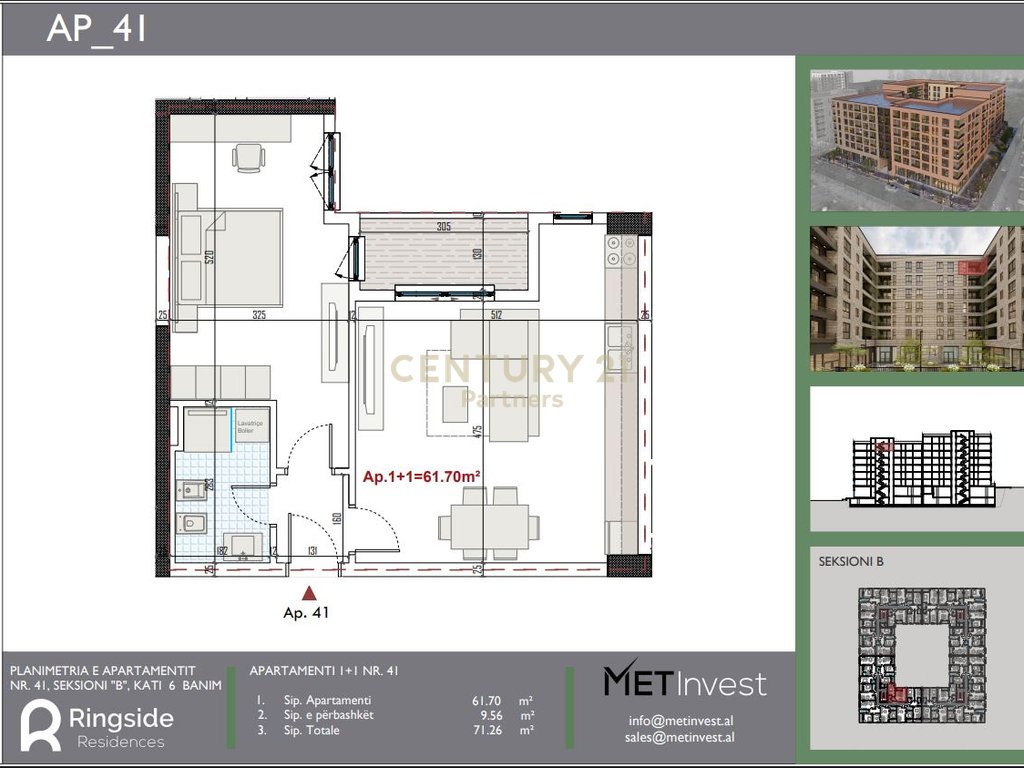 À vendre 1+1 au ringside residence! (2)