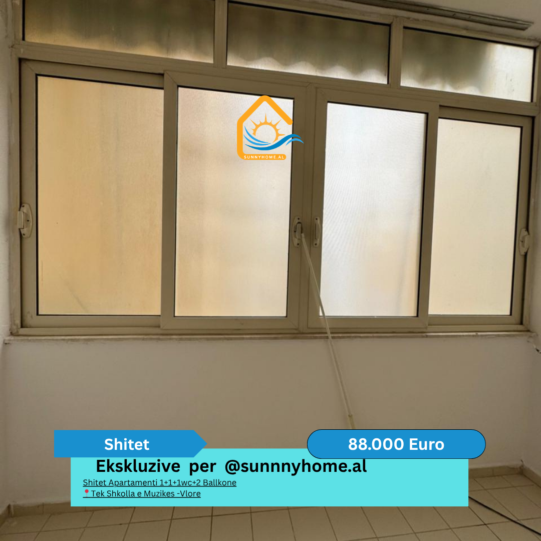 Exklusiv in vlore für sunnyhome.al zum verkauf wohnung 1+1+1wc+2 balkone in der nähe der musikschule - vlore preis: 88.000 € (3)