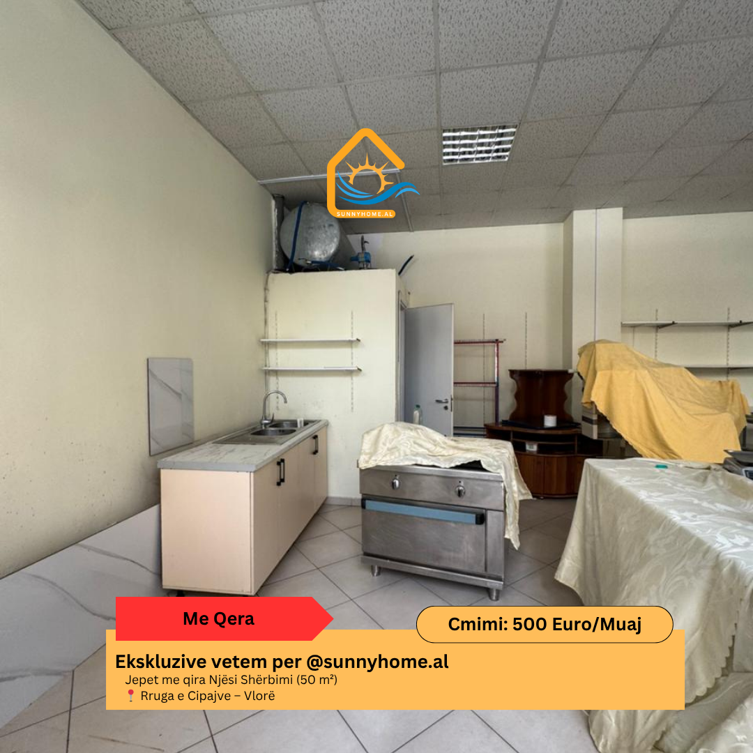 ‼️ exklusiv in Vlorë für @sunnyhome.al ‼️ serviceeinheit zu vermieten (50 m²) cipajve straße – Vlorë preis: 500 euro / monat (5)