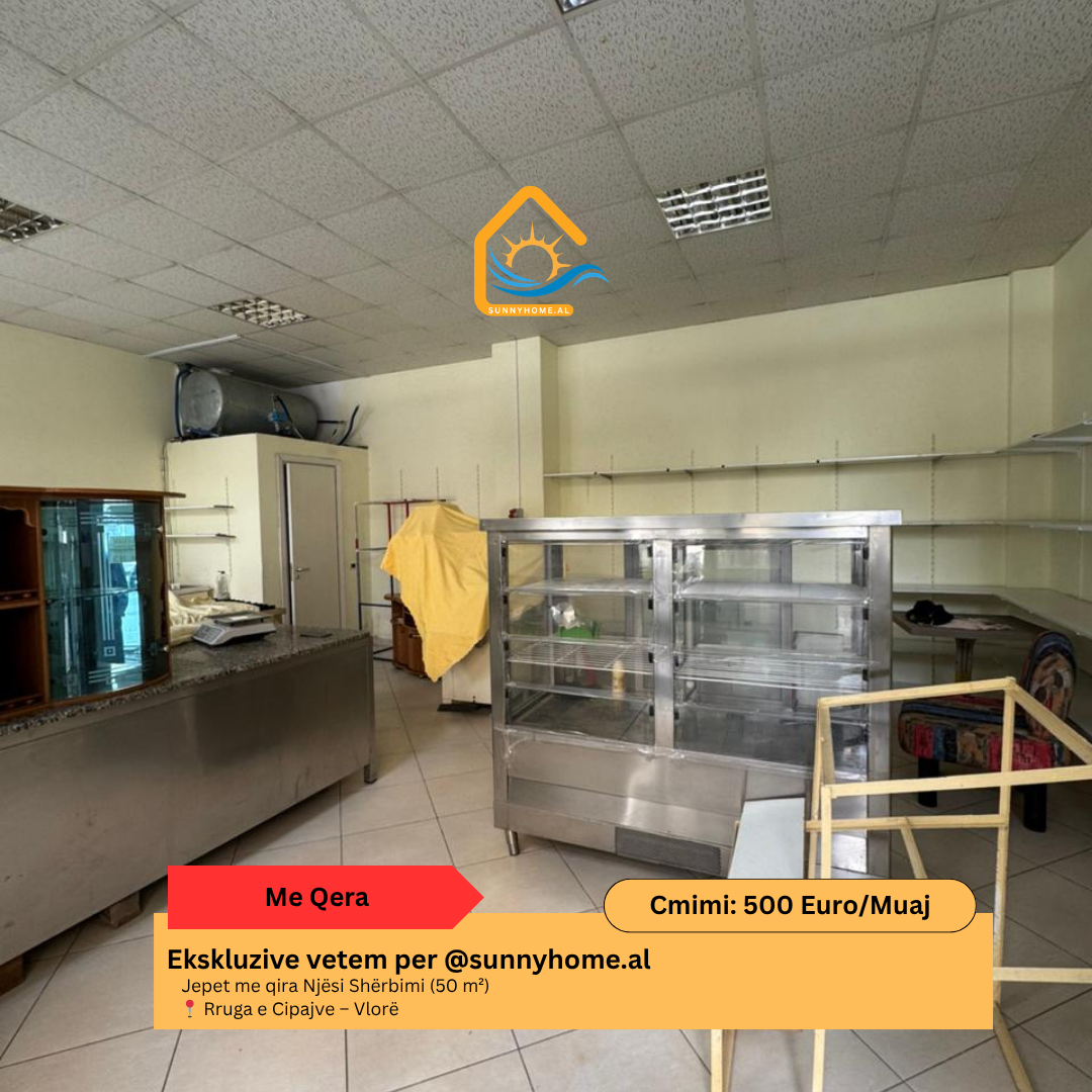 ‼️ exklusiv in Vlorë für @sunnyhome.al ‼️ serviceeinheit zu vermieten (50 m²) cipajve straße – Vlorë preis: 500 euro / monat (6)