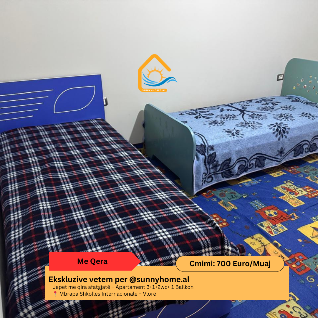 ‼️ exklusiv in Vlorë für @sunnyhome.al ‼️ langzeitmiete – 2+1+1wc+1 balkon wohnung hinter hannover lungomare – Vlorë preis: 700 euro / monat (6)