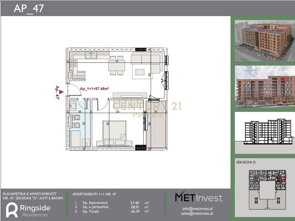 À vendre 1+1 à ringside residence! (4)