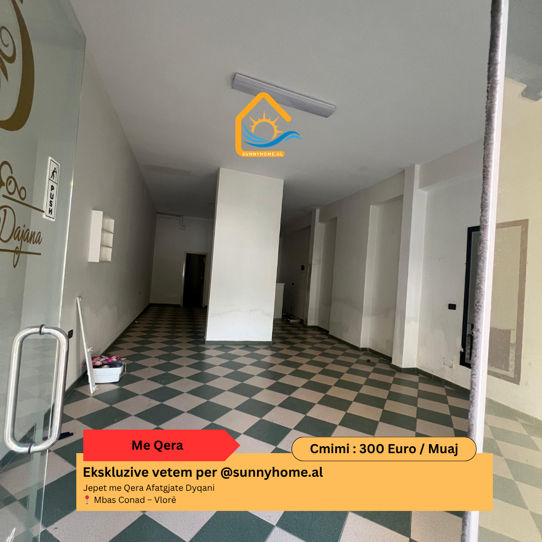 ‼️ exclusivo en Vlorë para @sunnyhome.al ‼️ alquiler a largo plazo de una tienda detrás de conad – Vlorë alquiler: 300 euro / mes (3)