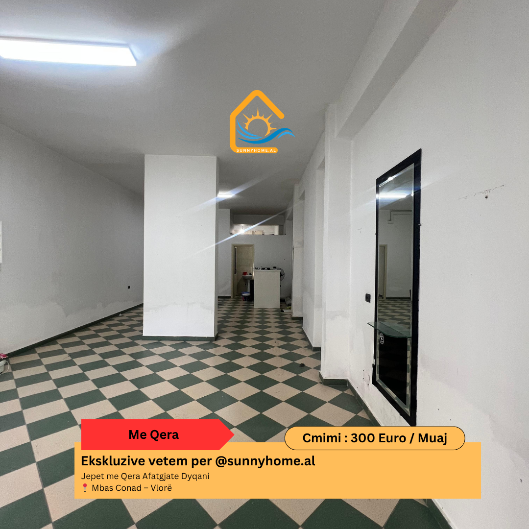 ‼️ exclusivo en Vlorë para @sunnyhome.al ‼️ alquiler a largo plazo de una tienda detrás de conad – Vlorë alquiler: 300 euro / mes (4)