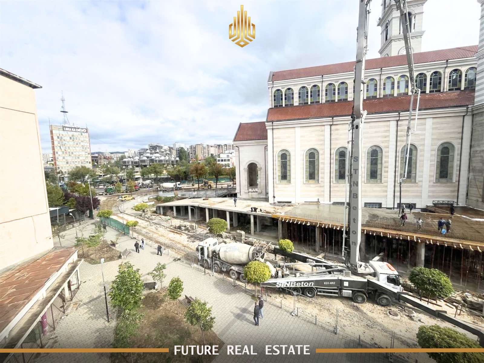 Appartamento in affitto – 2 stanze – Prishtinë – Centro città – Vicino alla cattedrale, sopra hamburger loriku