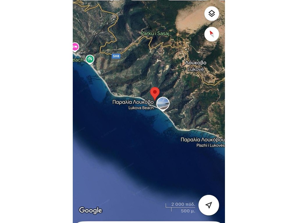 Shitet tokë pranë detit, 1,500 m² – Lukovë!! (8)