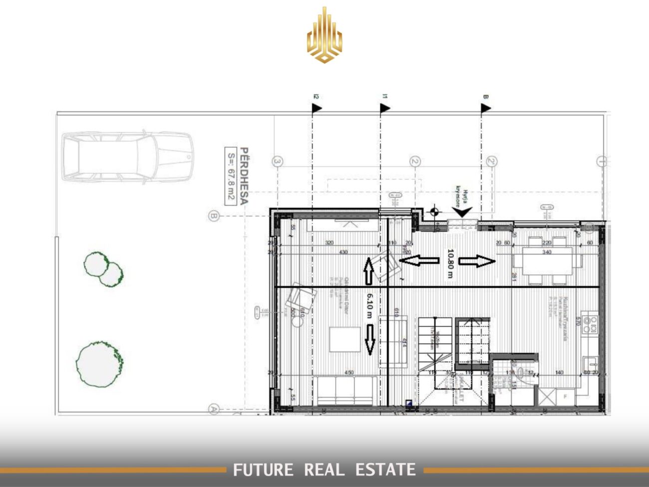 Casa en venta – 4 habitaciones – En lagjen qëndresa home e re, veterrnik, Prishtinë.