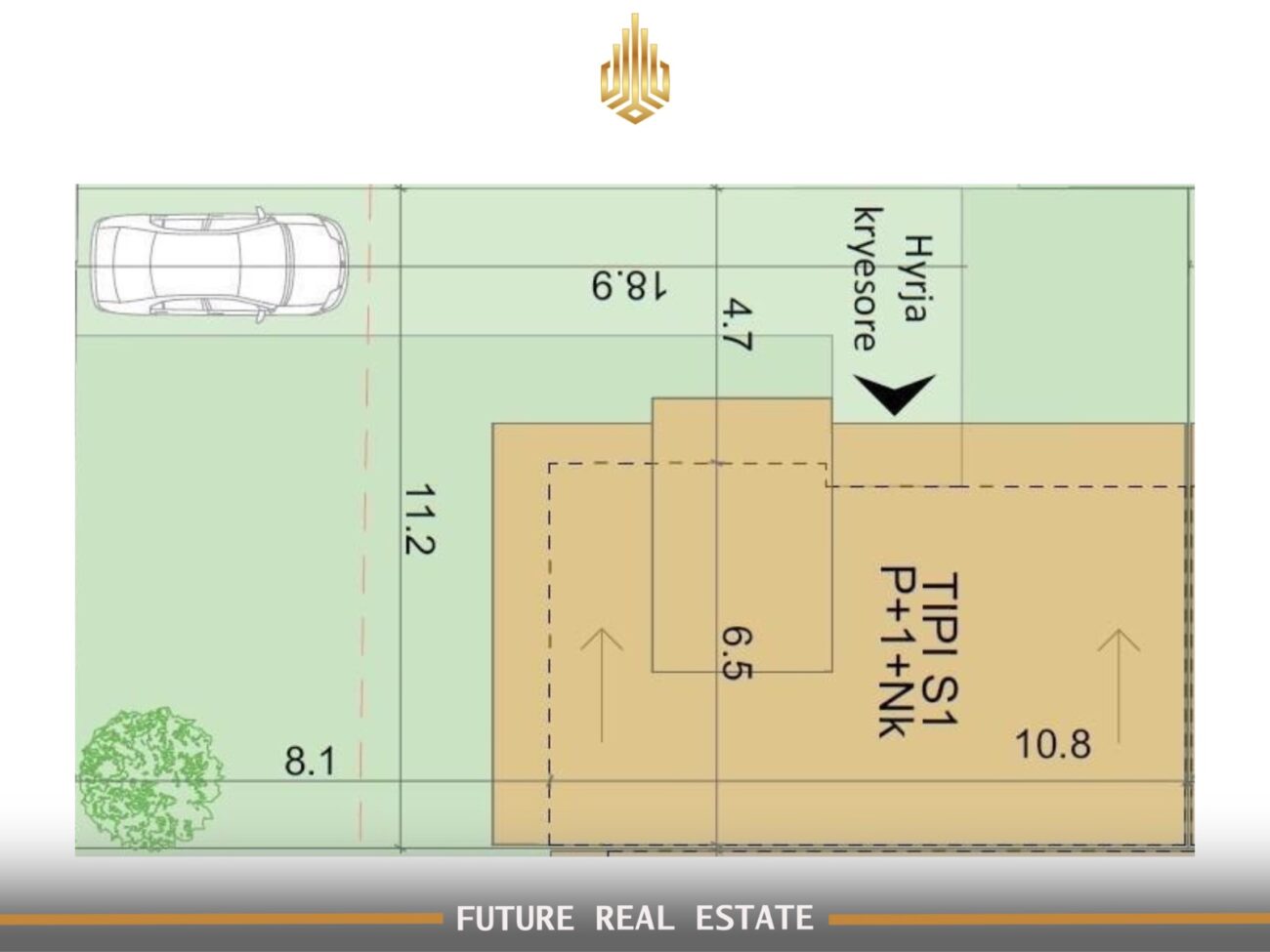Casa en venta – 4 habitaciones – En lagjen qëndresa home e re, veterrnik, Prishtinë.