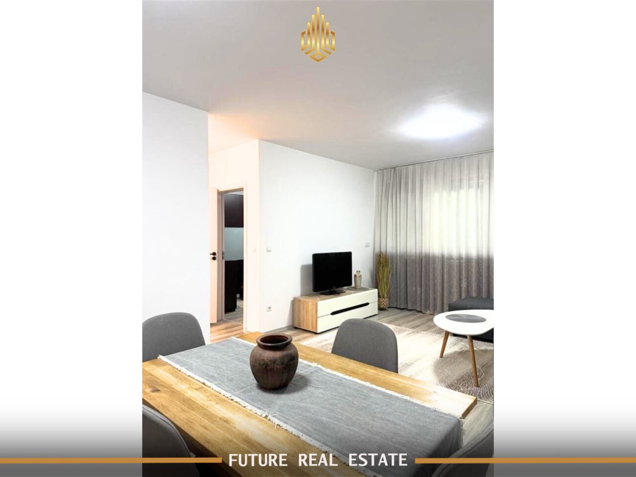 Apartamento para alugar – 1 quarto – Fushë Kosovë – Rua tahir zemaj, edifício modelo eslovênia