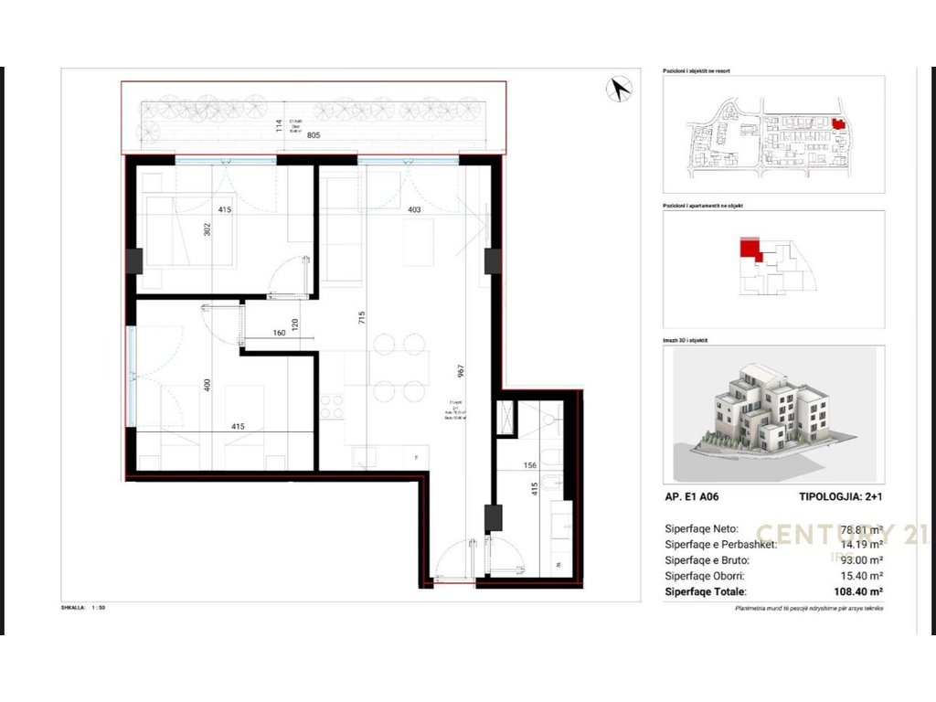 Apartamento 2+1 com quintal em drimadhes – Village square! (3)