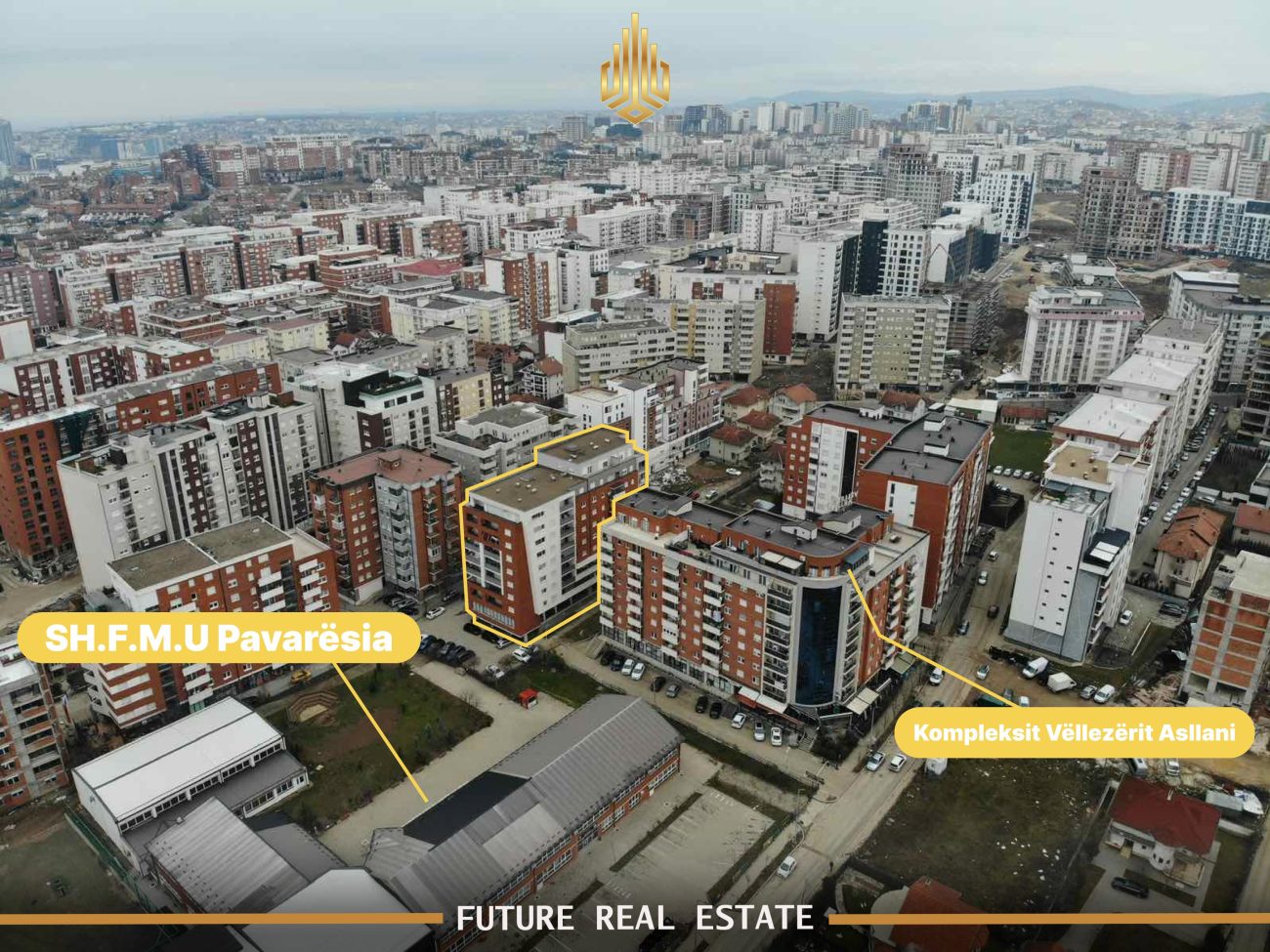 Appartement à vendre – 2 chambres – Prishtinë – Quartier de l’hôpital près du kompleksi vëllezërit asllani et près de l’école “Pavarësia” (2)