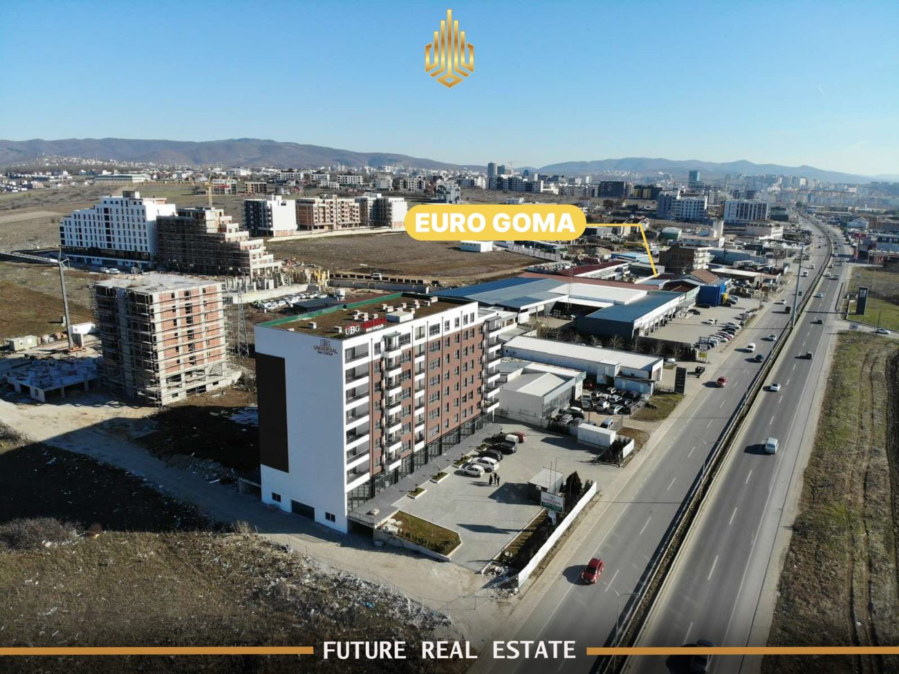 4 appartamenti in vendita – 2 camere da letto – Prishtinë – Arbëri (dragodan) – Vicino a euro goma e ciao berto home.