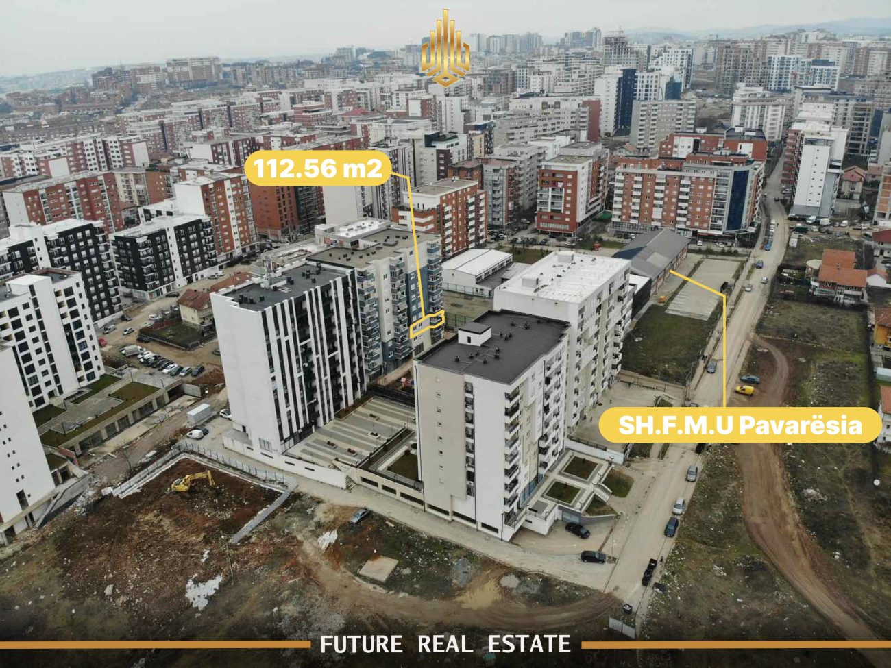 Appartement à vendre – 3 chambres – Prishtinë – Quartier de l’hôpital – Complexe pika (3)