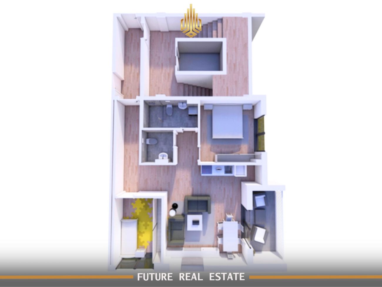 Wohnung zum verkauf – 2 schlafzimmer – Prishtina – Arbëri (dragodan) – Gjergj balsha straße – Entwickelt von kawa group