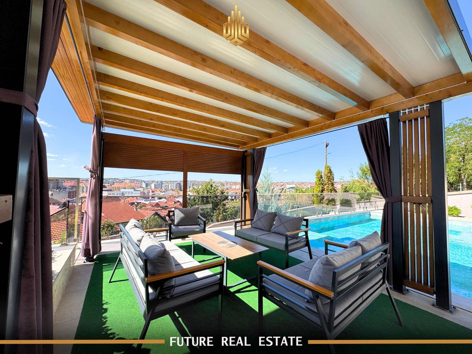 Maison à vendre – Exclusive – Prishtinë – Velani – Vue sur le centre-ville