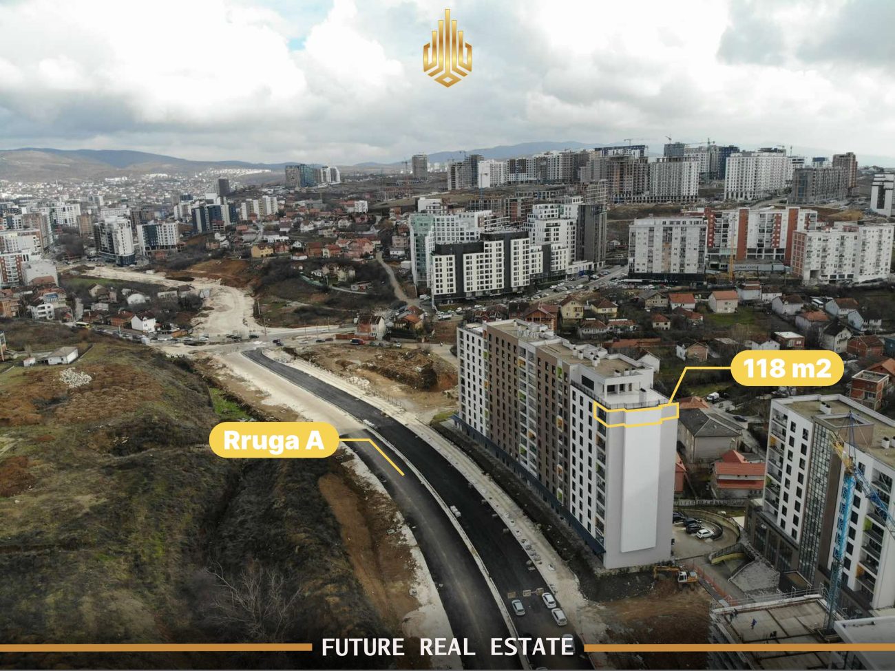 Apartamento à venda – 3 quartos – Prishtinë – Prishtina nova