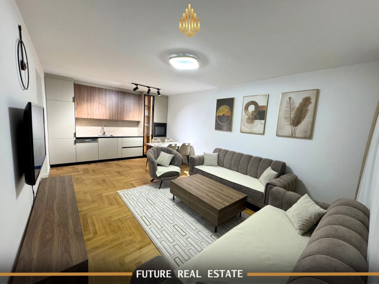 Apartamento en alquiler – 2 habitaciones – Pristina – Barrio muhaxherëve – Kulla roze