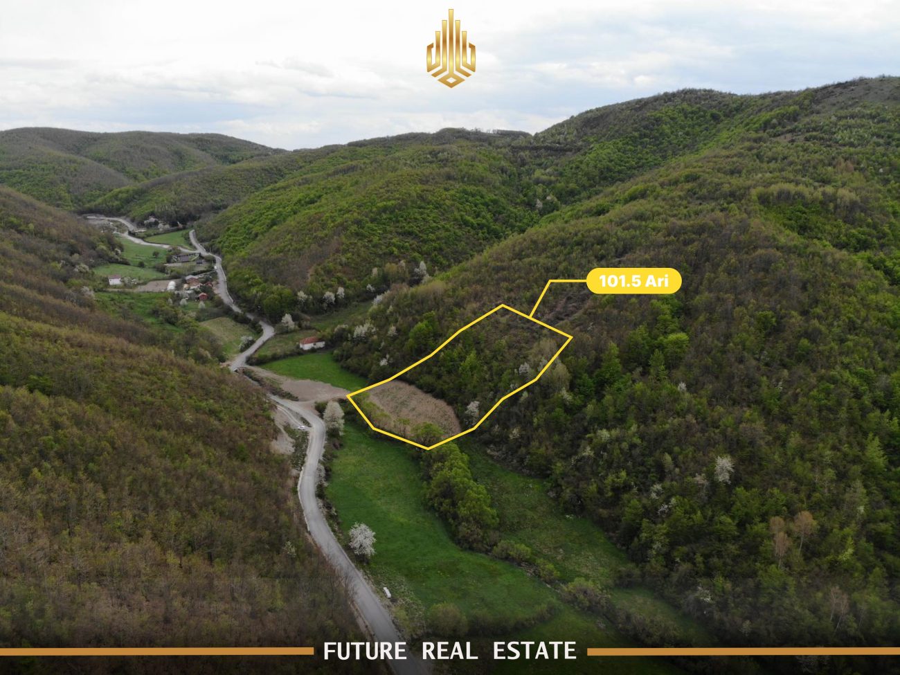 Tokë në shitje – 101.5 ari – Prishtinë – Radashevc.