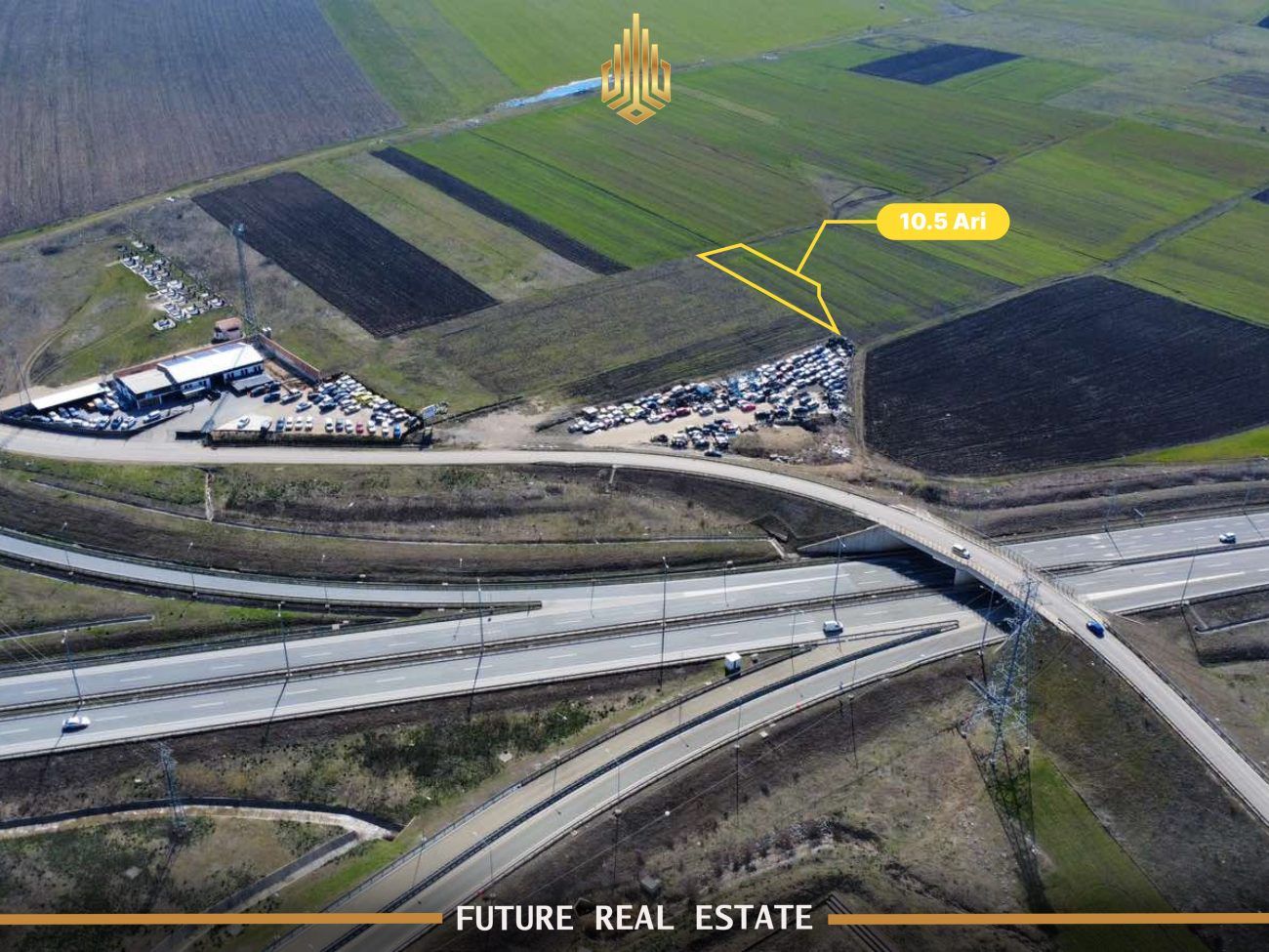 Land for sale – 10.5 ares – Uglar, near the highway and vol-ks service