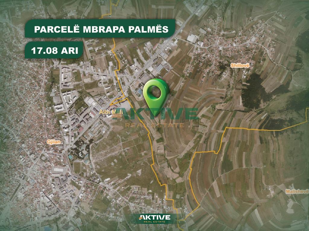 Tokë mbrapa kompleksit pallma