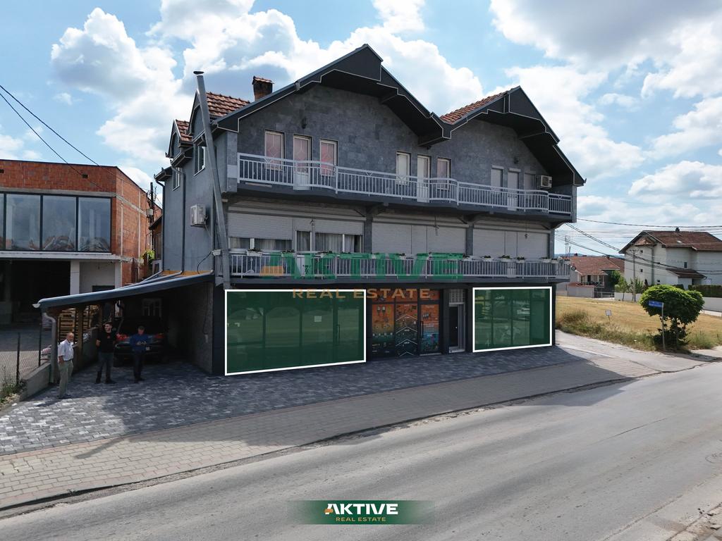 Due locali commerciali in affitto nel quartiere arberia