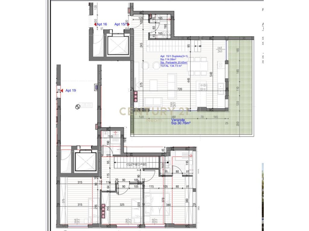 Vente duplex 3+1+2 au cœur du lac sec