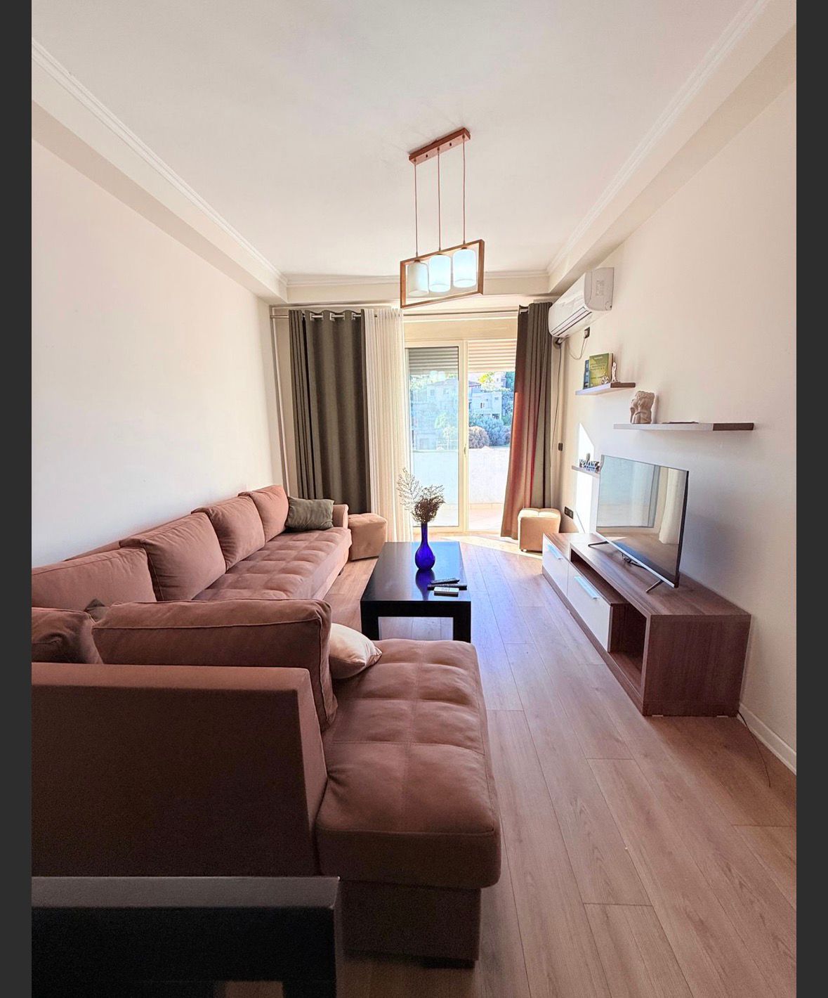Appartement 2+1 à vendre près du tribunal, durres