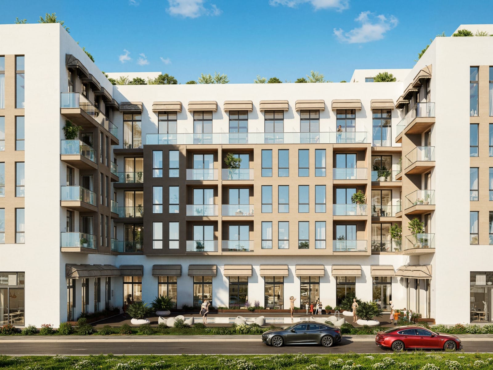 Shiten apartamente 1+1, 2+1,duplexe golem, durres